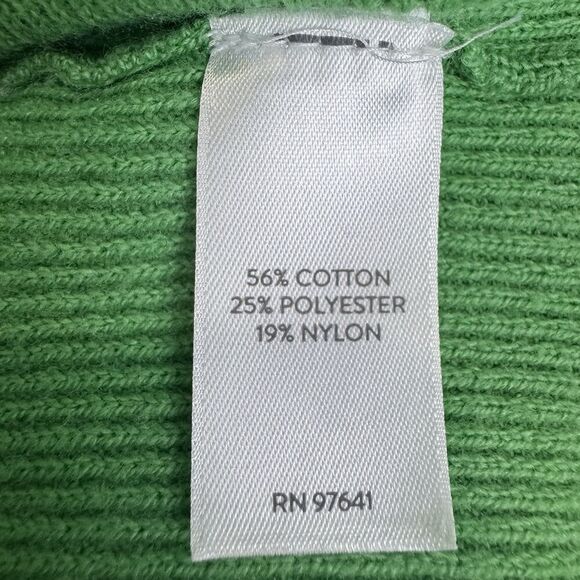 J Jill Kelly Green Oversized Open Cardigan Car Coat Pockets LARGE Short Sleeves - Picture 5 of 6